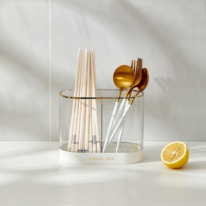 ZASA Chopstick Stand Dish Drainer Chopstick Holder Cutlery Stand (S)