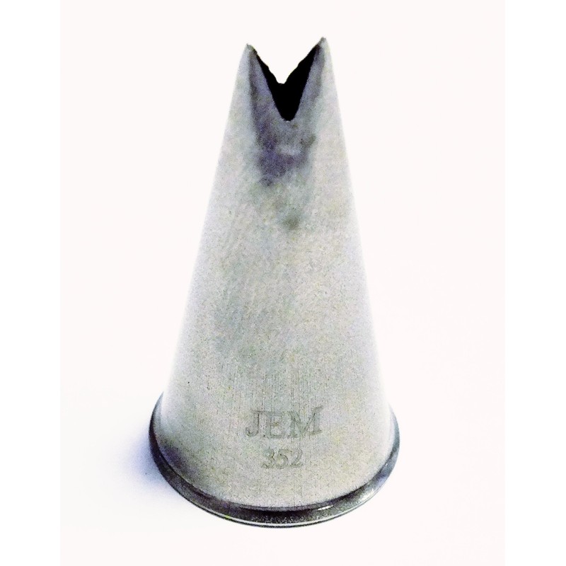 JEM Leaf/Poinsett Piping Nozzle, Decorating Tip, no. 352