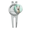 GRAPHICS & MORE Hip Llama with Glasses Golf Divot Repair