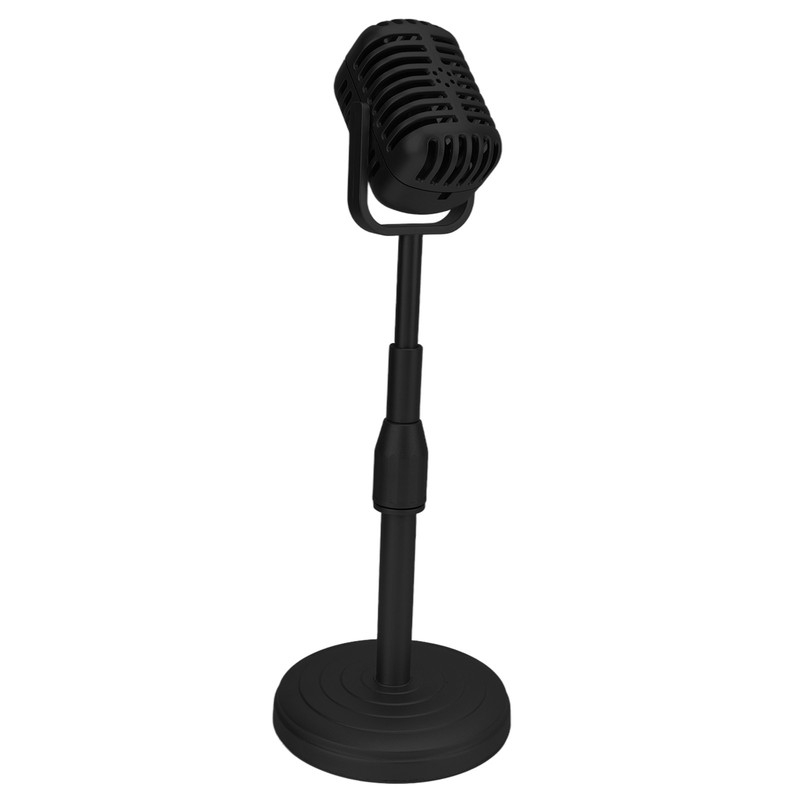 Simulation Old Fashioned Microphone Model with Stable Base and Support
