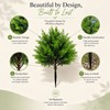 Artificial Cypress Topiary Trees for Indoor & Outdoor Décor –