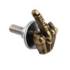 Lunsom Finger License Plate Screws, License Plate Screw Kit 4PCS