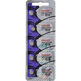 Maxell 100 Maxell 377 SR626SW Watch Battery  (20 STRIPS OF 5 BATTERIES) EXP 2028