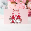 Hying Valentines Gnomes Clear Stamps and Dies for Card Making,