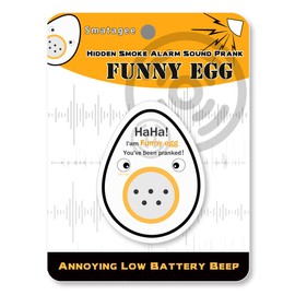 Smatagee Funny Egg's Bleepin' Battery Hidden Annoying Farting Prank Joke Gag Sound,Mini Hidden Prank Noise Maker, Practical Joke,Gag Gifts