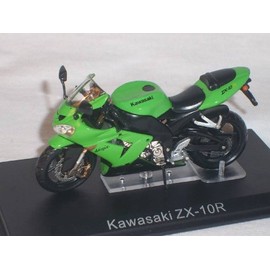 KAWASAKI ZX-10R 1000 NINJA 2004 GRÜN 1/24 ALTAYA BY IXO MODELLMOTORRAD MODELL MOTORRAD SONDERANGEBOT