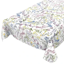Anro Oilcloth Wax Tablecloth, Washable