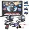 American Eagle-Projection LED Wings/by Terminal Velocity Motorcycle Accessories. Underglow Lights