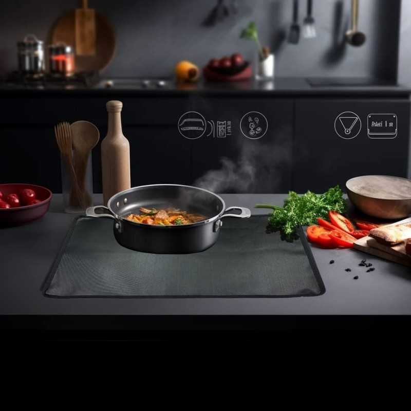 FireFly Home Custom Electric Stove Cover Compatible with LG Electric