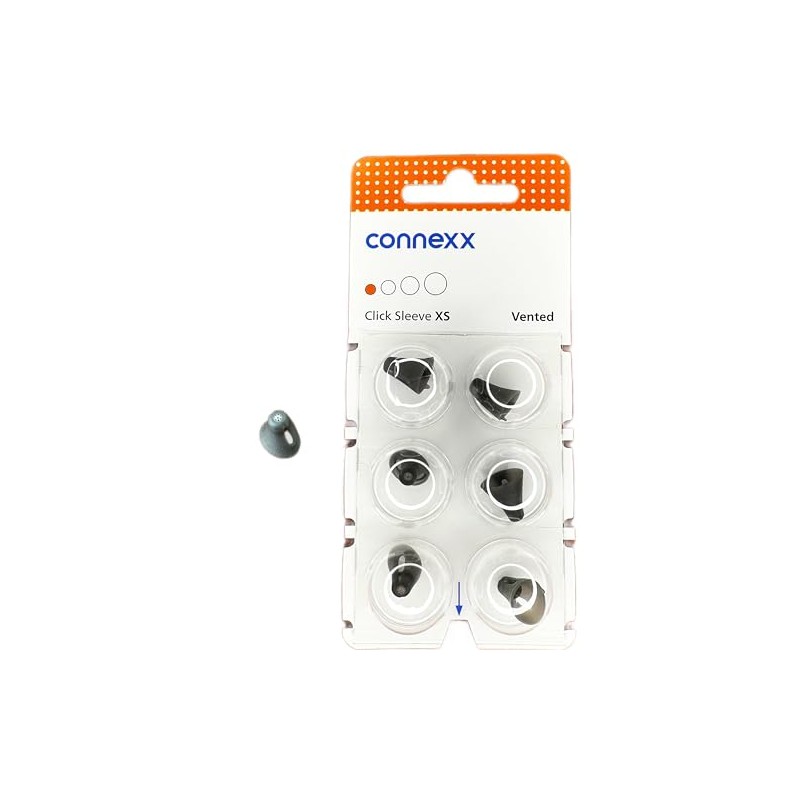 Connexx Click Sleeve 2.0 - Vented for Signia (Extra Small)
