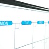JILoffice Dry Erase Calendar Whiteboard - Magnetic White Board Calendar