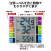 Sanwa Supply CHE-TPHU2WN Digital Thermo-Hygrometer with Flu & Heatstroke Display