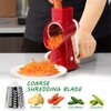 Eleko Meyar Cheese Grater Rotary Cheese Grater,Versatile Manual Cheese Grater