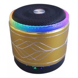 Maíz Bocina Bluetooth Recargable Usb Inalambrica Portatil Luz Led