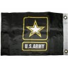 SouthBeach 12x18 U.S. Army Star 2ply Double Sided Boat Flag
