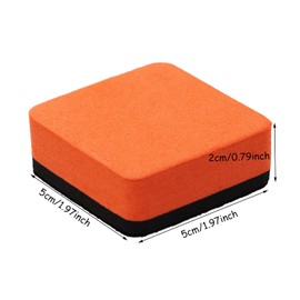 PPhtony Whiteboard Eraser 8Pcs Assorted Color Small Magnetic Dry Eraser Chalkboard Cleaners Wiper for Classroom Office and Home (5 * 5cm, Square)