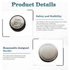 SONXIAVIVO 𝟮𝟬𝟮𝟰 𝗡𝗲𝘄 𝗨𝗽𝗴𝗿𝗮𝗱𝗲𝘀 Z55H Battery, Compatible with Sony Headset Battery for WF-1000XM4 • Truly Wireless Earbud Headphones Battery+ Tools [2PCS]