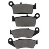Brake Pads Front and Rear Compatible with Honda CR125 CR125R