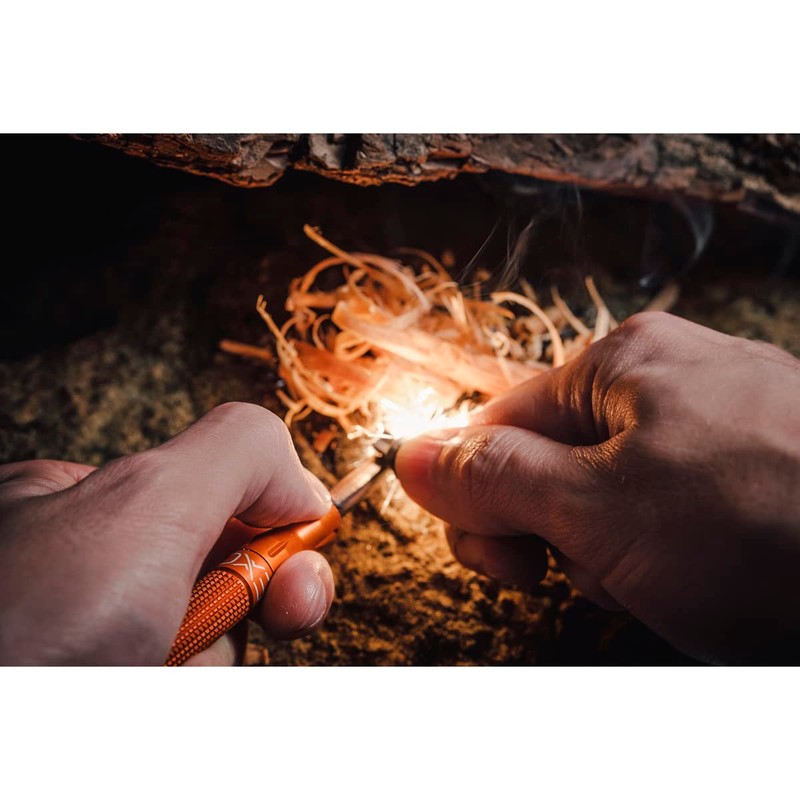 Exotac nanoSTRIKER XL Self Contained Ferrocerium Fire-Starter with Stainless Steel
