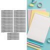 35 Pieces Binder Spines 4:1 Pitch Plastic Spiral Binding Coils