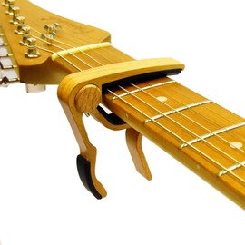 Capo Guitar Capo for Acoustic Guitar Electric Guitar Ukulele Capo Guitar Accessories (Naturalwood)