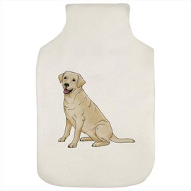 'Happy Labrador' Hot Water Bottle Cover (HW00018082)