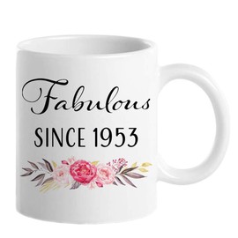 1953 72 cumpleaños para mujeres y hombres, regalo de cumpleaños de 72 años, divertido regalo de 72 años, ideas de regalos de 72 cumpleaños – 1953 fabulosas tazas de café para mamá, esposa, hermana
