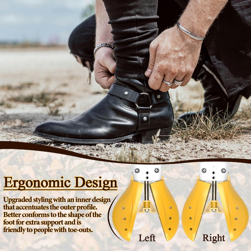 RIRPUAE Shoe Stretchers for Men Women Wide Feet, 4-Way Adjustable