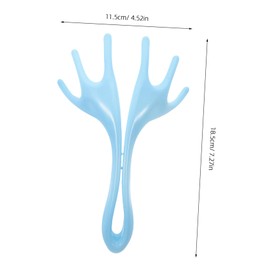 FRCOLOR Handheld Scalp Stimulator and Head Scrubber for Deep Relaxation Ergonomic Design for Hair Washing Lightweight and Portable Enhances Sleep Quality and Relieves Fatigue