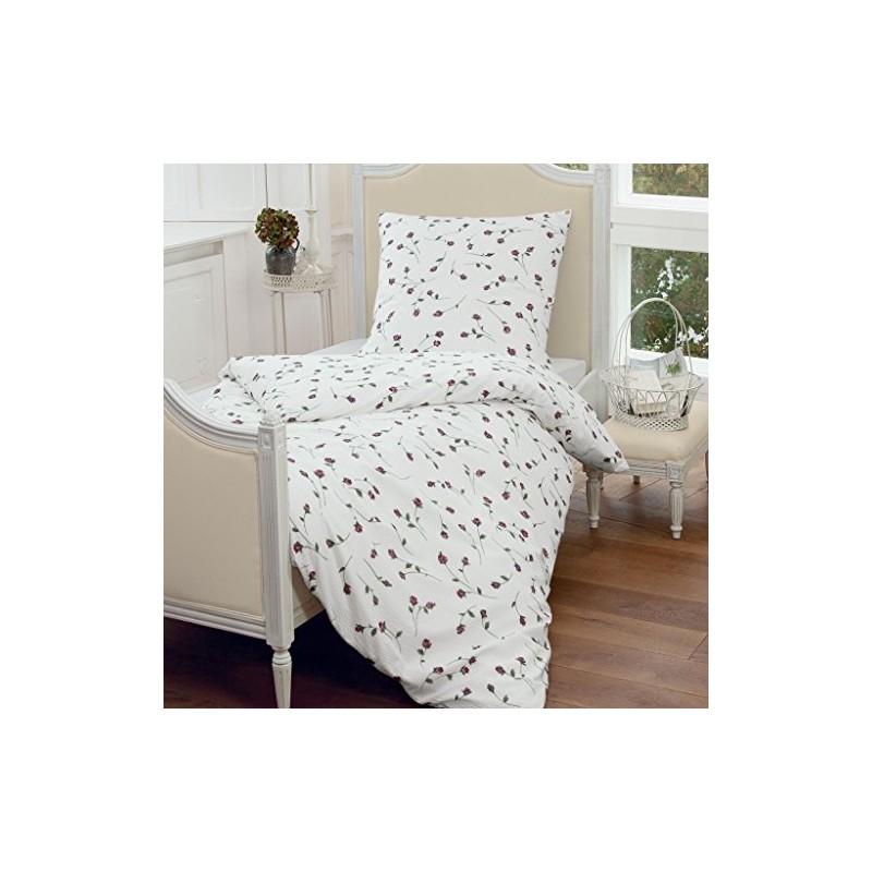 Janine TANGO 2174 2-Piece Maco Soft Seersucker Duvet 01 Red