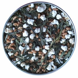 Mystic Brew Teas Genmaicha Popcorn Loose Leaf Tea 100g Pouch