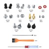 352 Pcs Motherboard Screws Kit - ATX Case Fan Screws