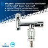 tecuro - Eckfix Accessory Valve with Pipe Aerator, Washing Machine