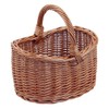 Backideen Shopping Basket Oval Brown D 25 cm x W