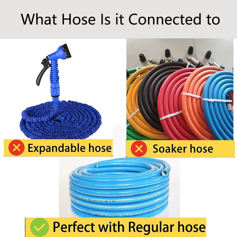 CL-Link 8 pcs Hose Connector Double Plug Hose Connector for