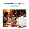 Bluex Bulbs 2 Pack 5/6 Inch LED Disk Lights 5CCT