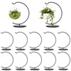 AceOrbit 12 Pcs Ornament Display Stand 6 Inch Iron Hanging
