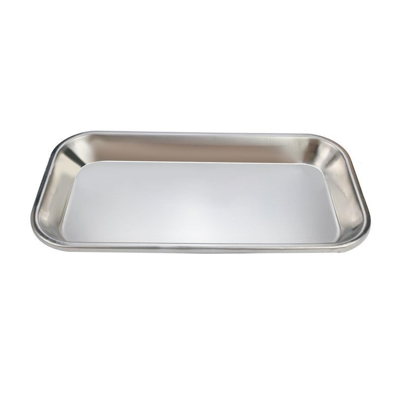 Surgical Dental Tray, Stainless Steel Laboratory Instrument Medical Instrument Tray