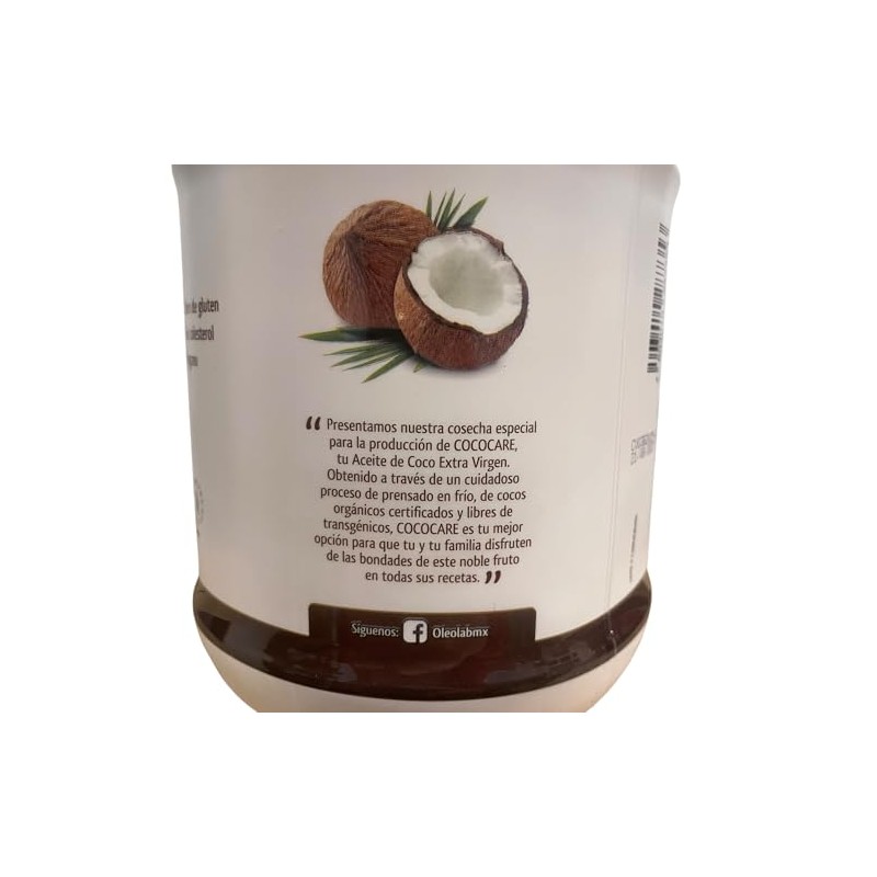 ACEITE DE COCO ORGÁNICO EXTRA VIRGEN