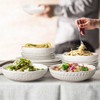 Wareland Pasta Bowls, 32oz Salad Bowls Set of 4, White