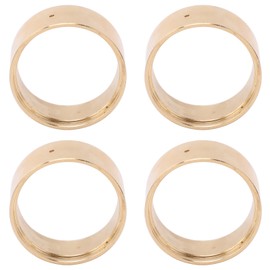 4PCS RC Brass Internal Beadlock Ring RC Car Clamp Ring Fit 1in Wheel Rim for Axial SCX24 1/24 RC Car