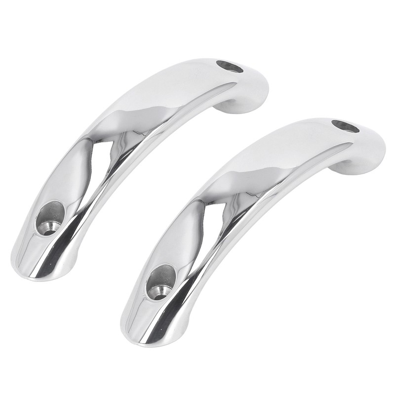 2Pcs Boat Grab Handle Marine Hand Rail 165mm 316 Stainless