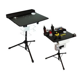 Unbranded Salon Tattoo Table Desk Tattoo Work-Station Tray Tattoo Workstation Stand Tray