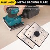 RUIHONGV 2 Pack 1/4 Sheet Square Sander Pad for Dewalt