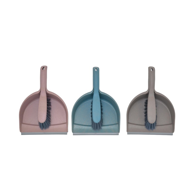 York Dustpan Set, Taupe, One Size