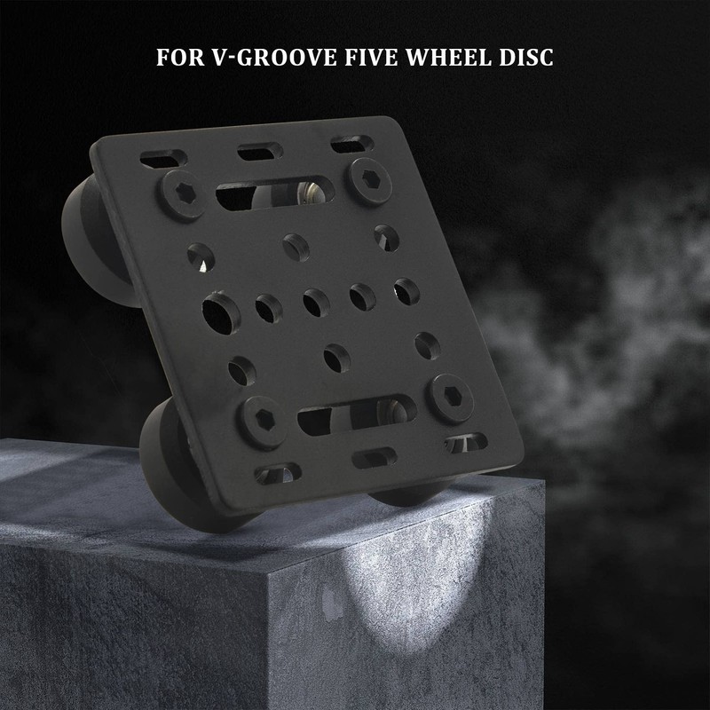 Iegefirm 3D Printer Aluminium 2020 V-Slot Plate Slide for Profile