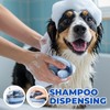 JIGA Cat Brush, Dog Bath Brush with Shampoo Dispensing, Dog