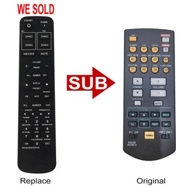 RAV29 WK67450US Replacement Remote fit for Yamaha AV Receiver DD-7500 RX-V1800 RX-V1800BL RXV1800 RXV1800BL