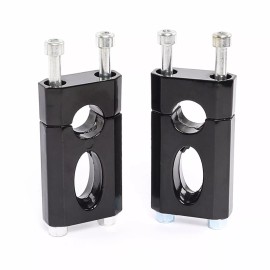 Unbranded/Generic 7/8" 22mm Handlebar Bar Mount Clamp Risers Dirt Bike Razor MX650 CRF50 XR70 SSR