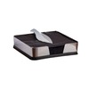 Kamenstein Horizontal Napkin Holder with Leaf Arm, 7-Inch, Stainless Steel